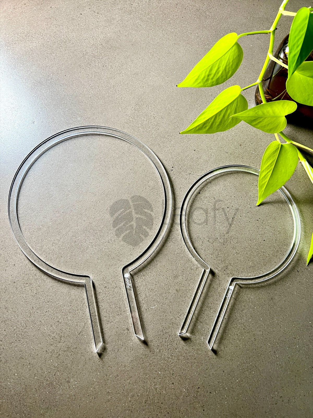 leafy™ Acrylic Round Trellis