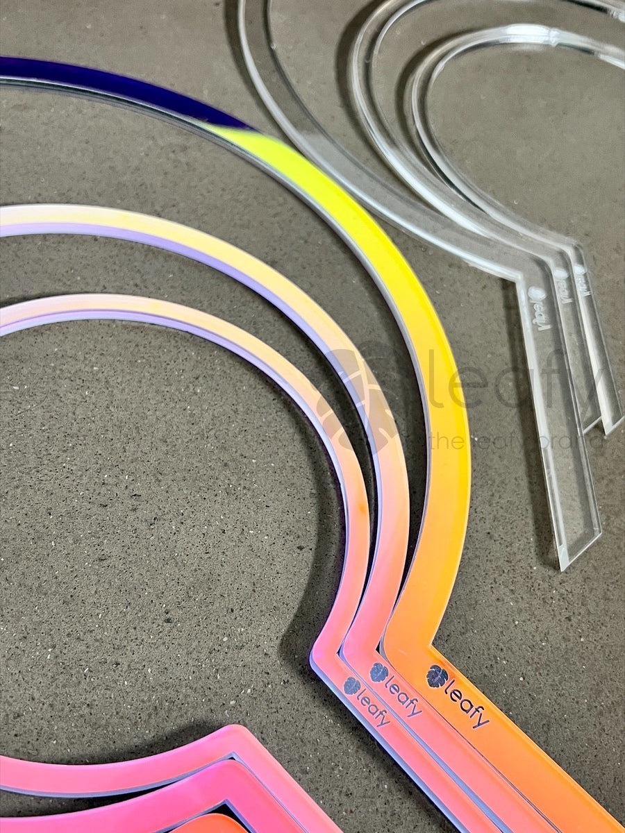 leafy™ Acrylic Round Trellis