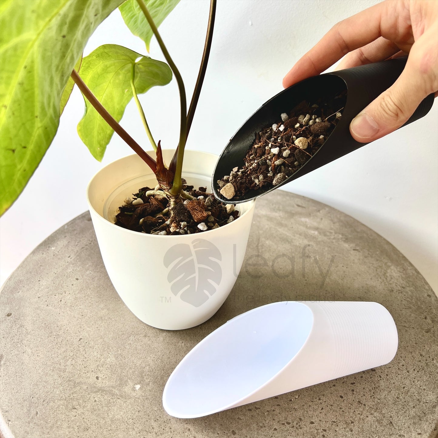 Bucket shovel soil scoop