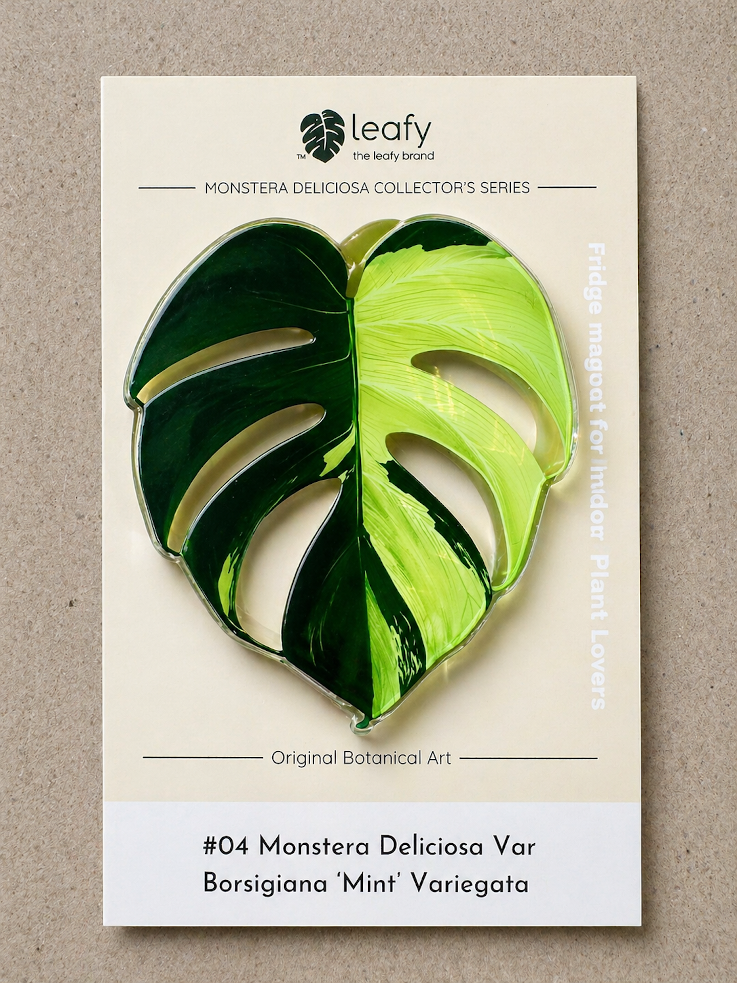 Monstera Deliciosa Collector’s Series Fridge Magnets