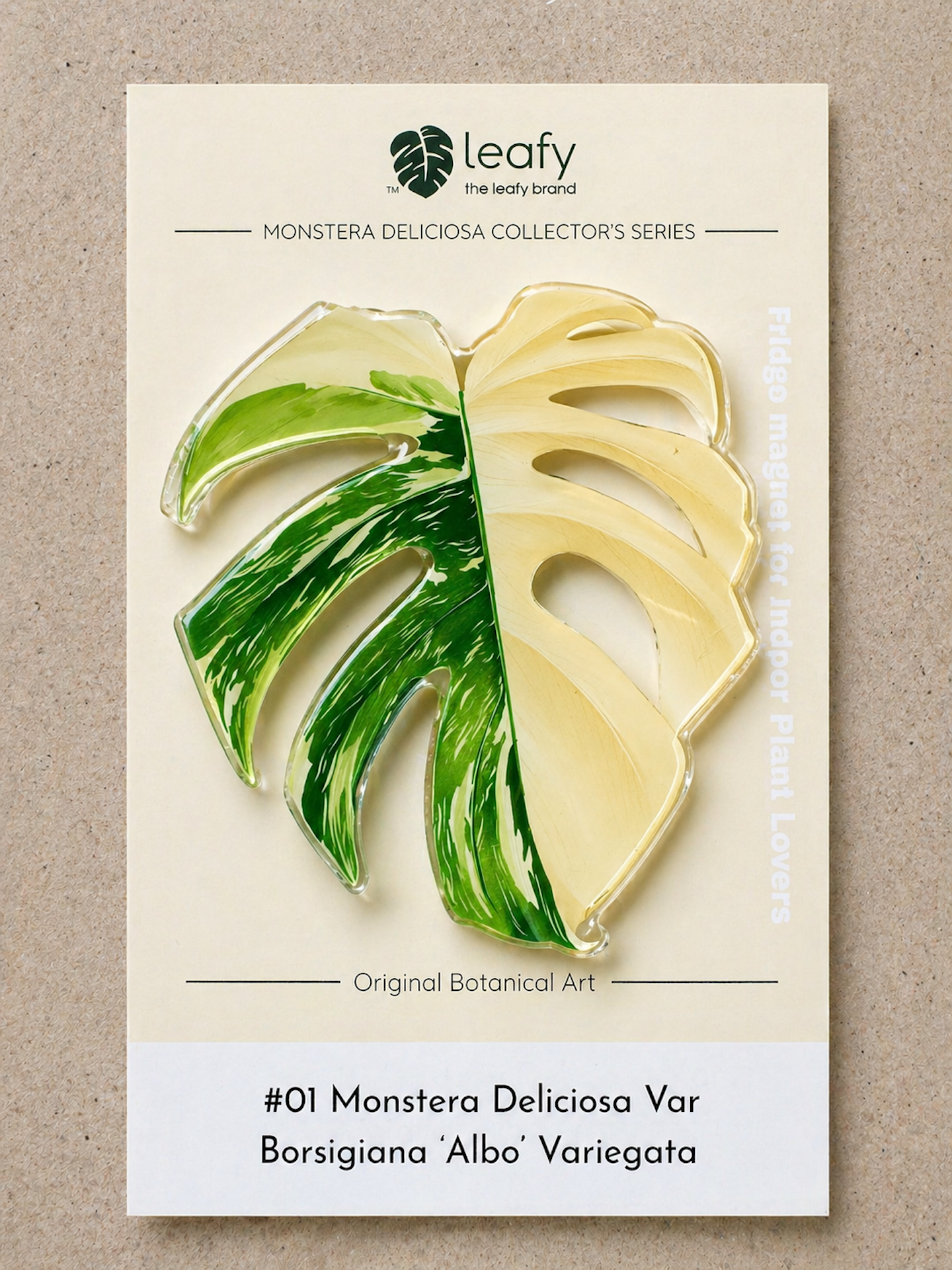 Monstera Deliciosa Collector’s Series Fridge Magnets