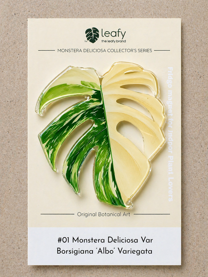Monstera Deliciosa Collector’s Series Fridge Magnets
