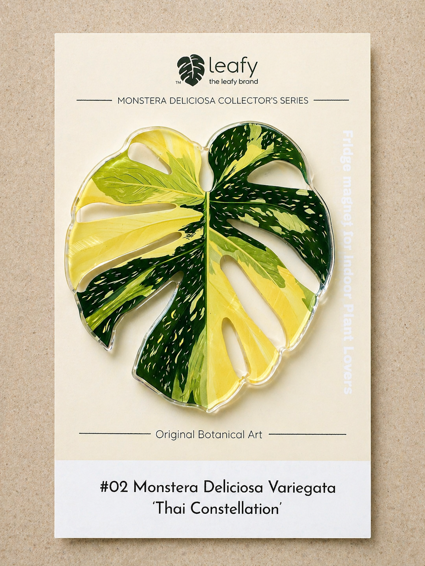 Monstera Deliciosa Collector’s Series Fridge Magnets