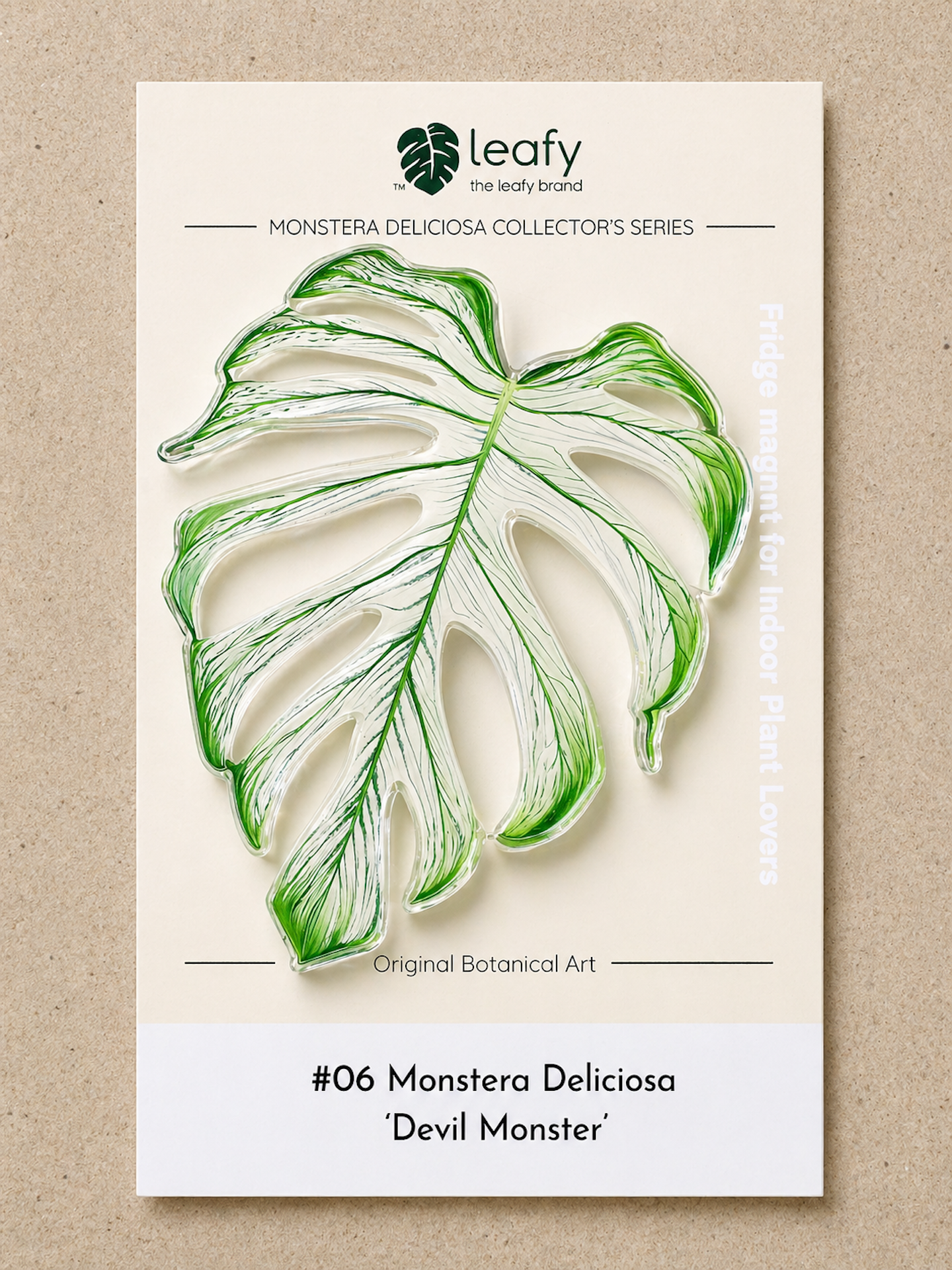 Monstera Deliciosa Collector’s Series Fridge Magnets