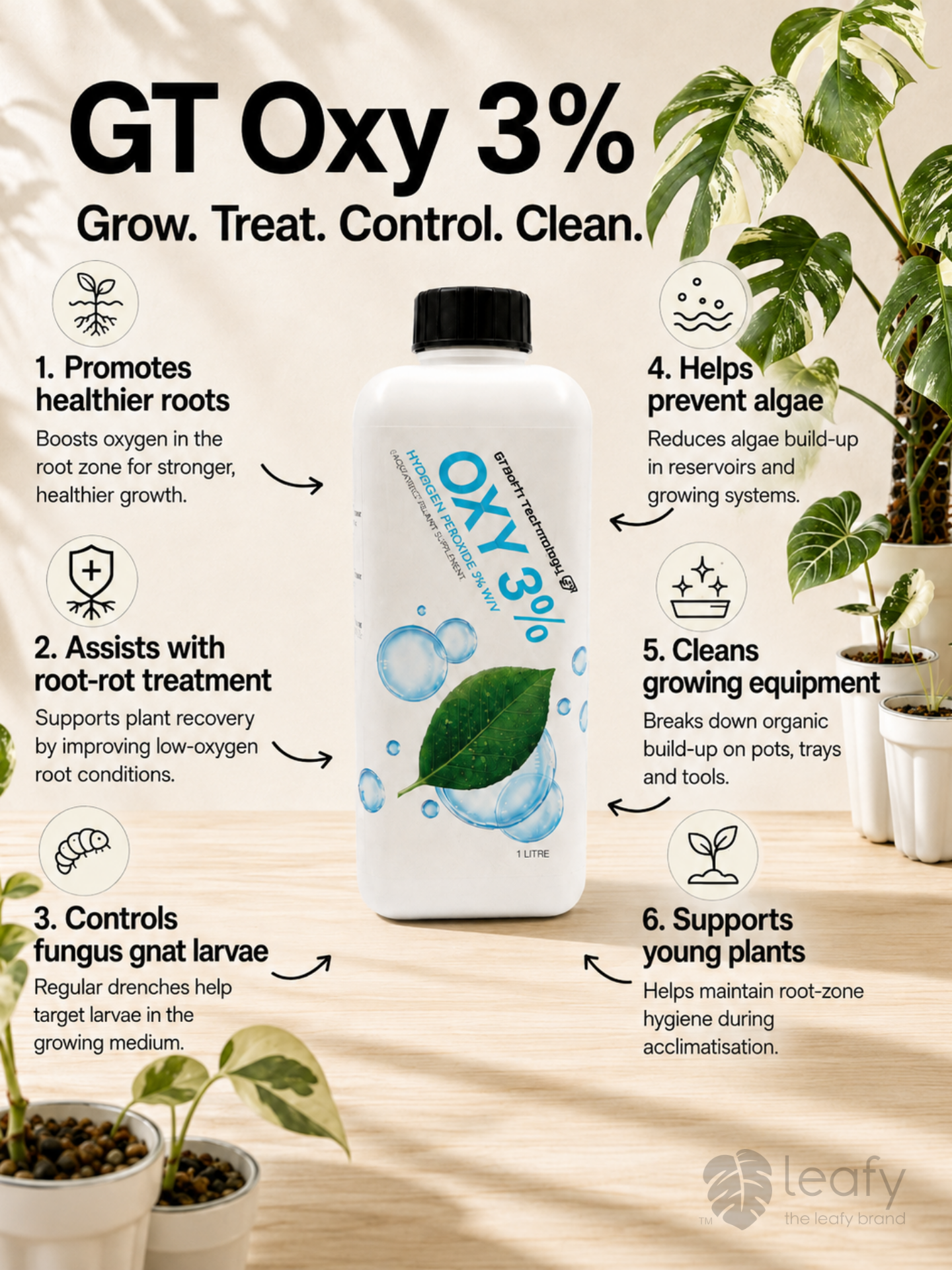 GT- Oxy 3% Hydrogen peroxide solution