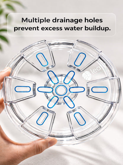 Leafy™ Crystal Clear Pot