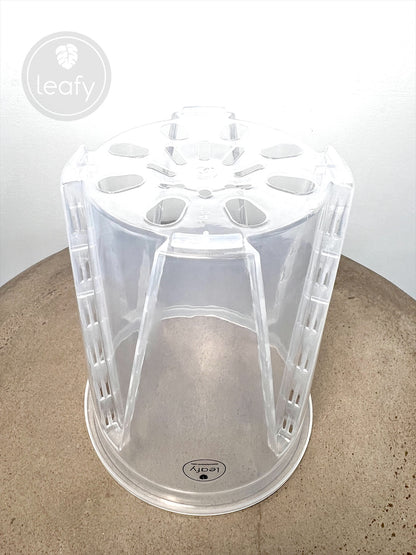 leafy™ Tall Ventilated clear pots