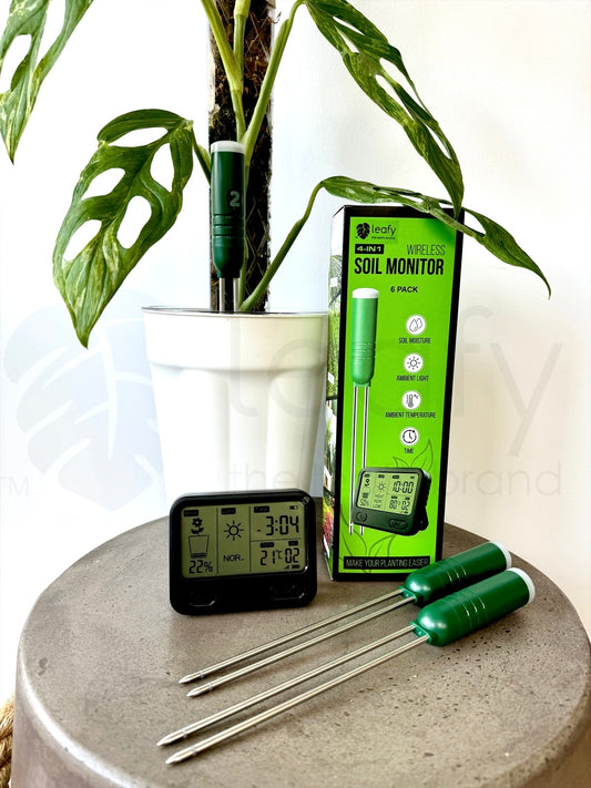 Wireless soil moisture meter