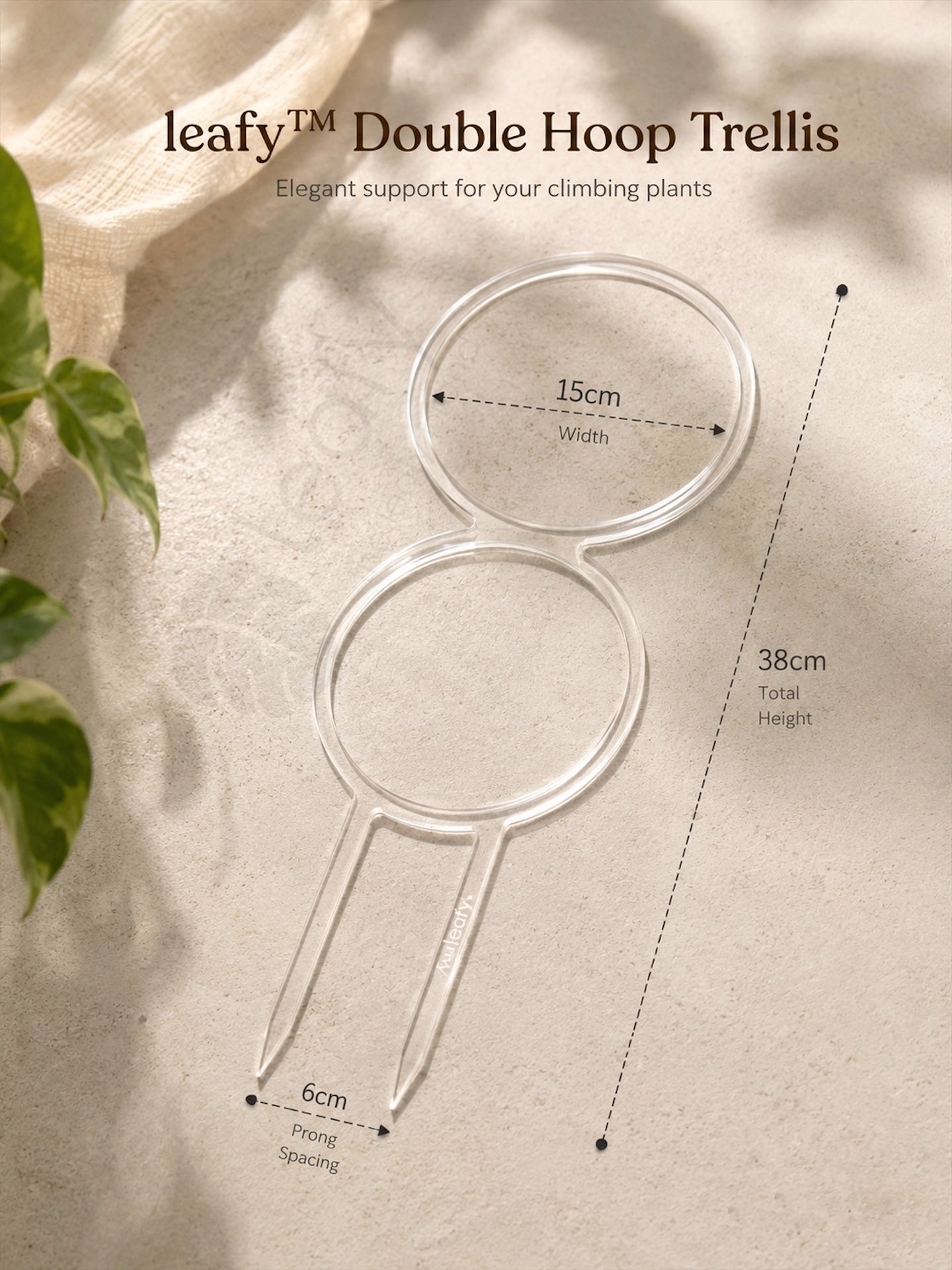 Leafy™ Double Hoop Trellis
