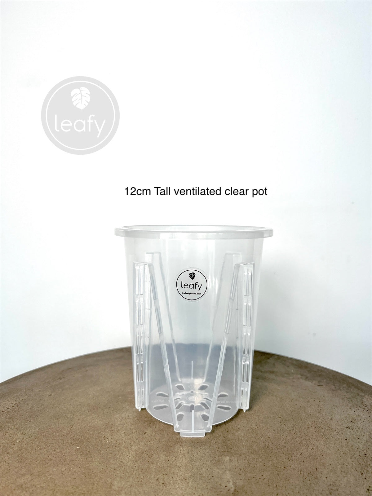 leafy™ Tall Ventilated clear pots